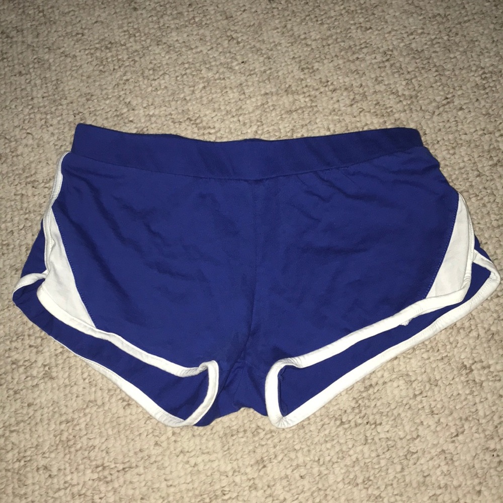 Blue shorts!